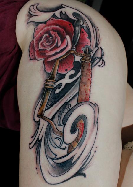 Tattoos - Ashley's Bone Saw - 138050